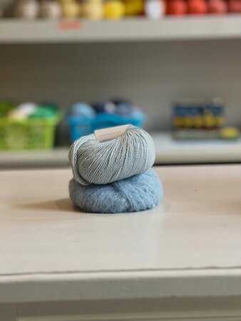 Breipakket Sophie hood LICHT BLAUW