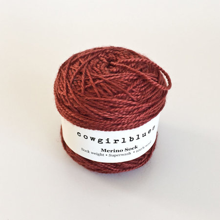 Cowgirlblues Merino twist marsala