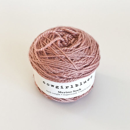 Cowgirlblues Merino twist faded rose