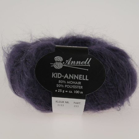Kid annell 3153 donker paars