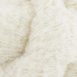 Kremke Alpaca bouclé ecru 0001