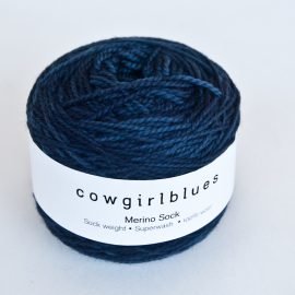 Cowgirlblues Merino twist indigo