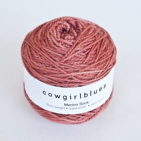 Cowgirlblues Merino twist terracotta