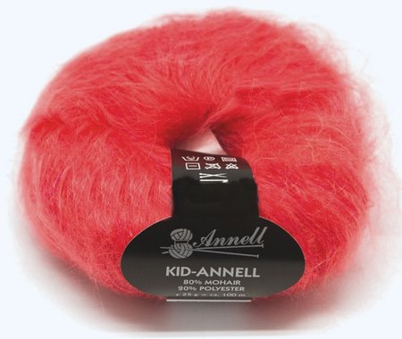 Kid annell 3178 koraal rood