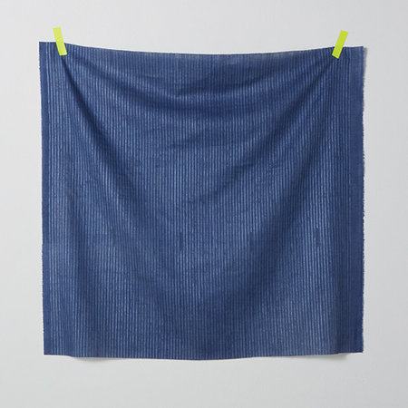 camino donker blauw - double gauze
