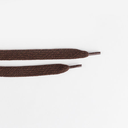 shoelaces brown with copper