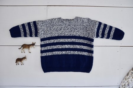 Breipakketje oversized trui (4-6-8j)
