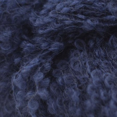 Kremke Alpaca bouclé navy 10125