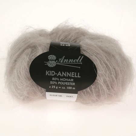 Kid annell 3174 parelmoer grijs