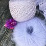 Breipatroon Lavender sjaal