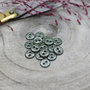 Cedar - glitter knoopje 12 mm