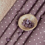 velours polka dots divine parma - corduroy