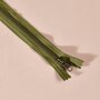 Metalen rits -30 cm Matcha
