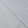Poly Cotton Seersucker Stripe navy- seersucker