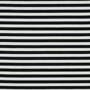 strepen navy - french terry