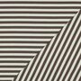 strepen taupe - french terry