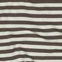 strepen taupe - french terry