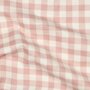 licht roos ruiten - Flannel