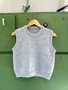 Breipakket Novice slipover Jeans blauw