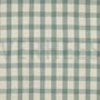 double gauze vichy groen sage - double gauze
