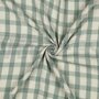 double gauze vichy groen sage - double gauze