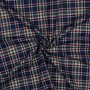 Navy/groen ruiten - Flannel