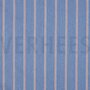 Licht blauwe/rode strepen jeans